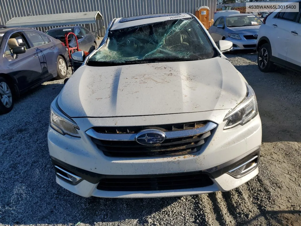 2020 Subaru Legacy Limited VIN: 4S3BWAN65L3015400 Lot: 76388634