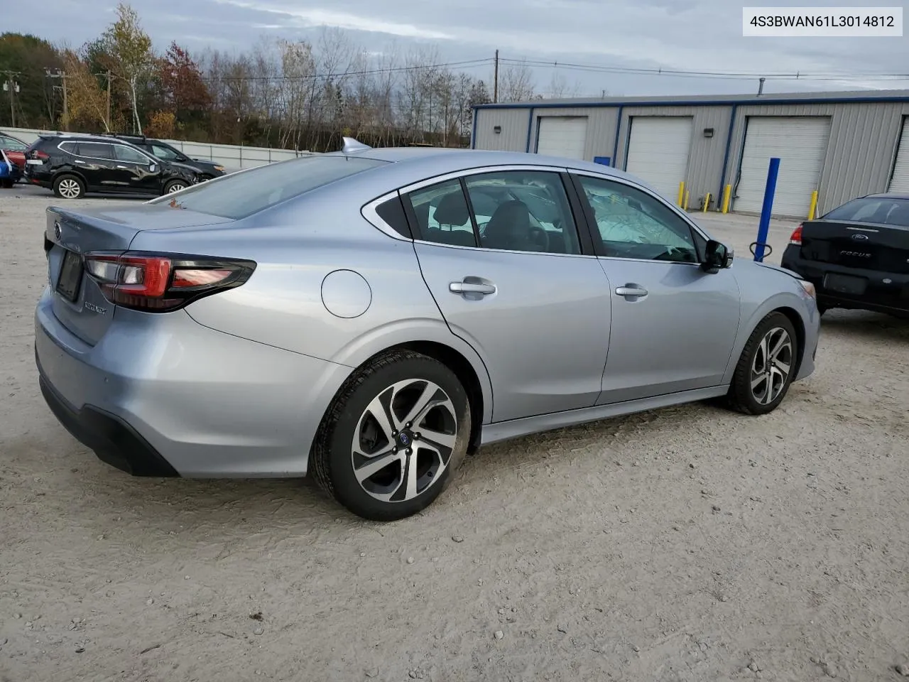 2020 Subaru Legacy Limited VIN: 4S3BWAN61L3014812 Lot: 79054634