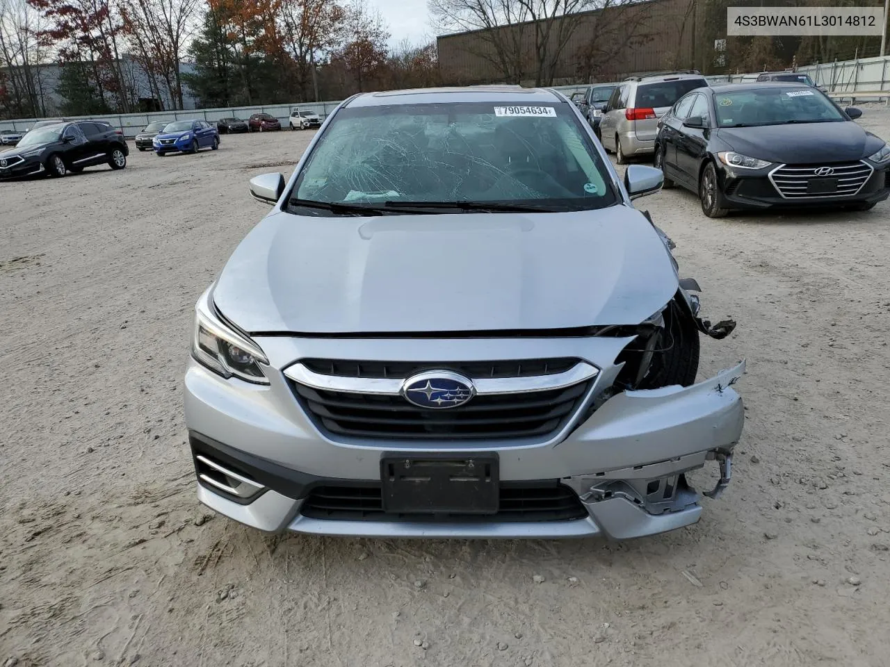 2020 Subaru Legacy Limited VIN: 4S3BWAN61L3014812 Lot: 79054634