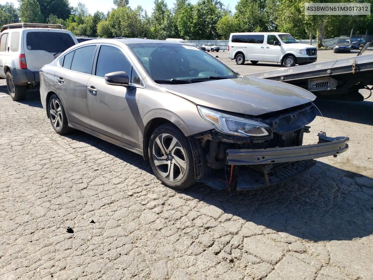 2021 Subaru Legacy Limited Xt VIN: 4S3BWGN61M3017312 Lot: 61069594