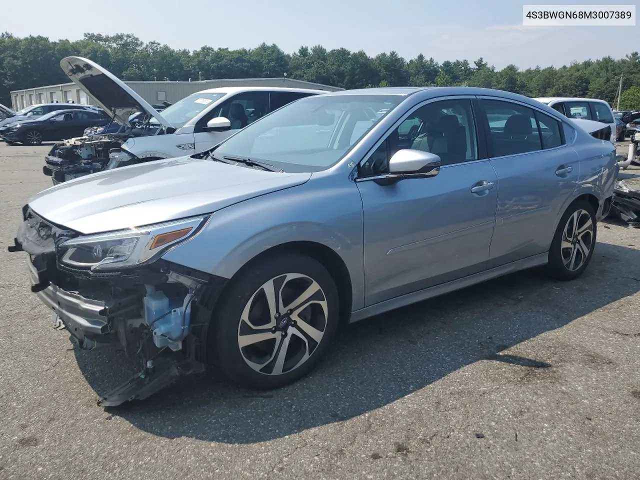 2021 Subaru Legacy Limited Xt VIN: 4S3BWGN68M3007389 Lot: 62061894