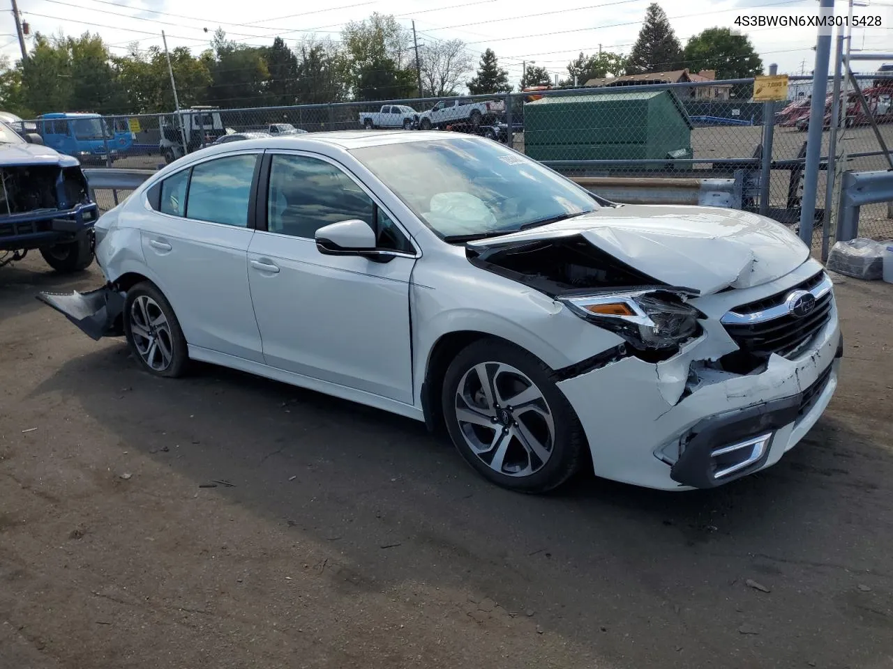 4S3BWGN6XM3015428 2021 Subaru Legacy Limited Xt