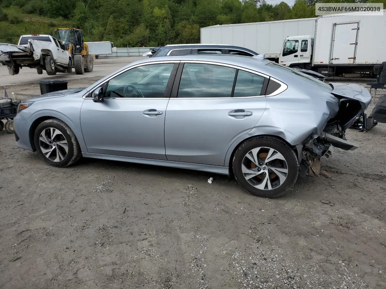 2021 Subaru Legacy Premium VIN: 4S3BWAF66M3020038 Lot: 73467214