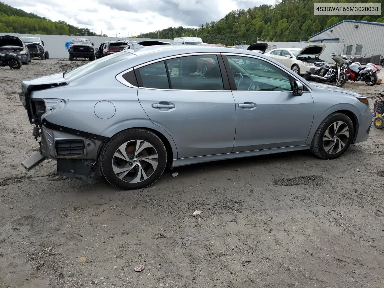 2021 Subaru Legacy Premium VIN: 4S3BWAF66M3020038 Lot: 73467214