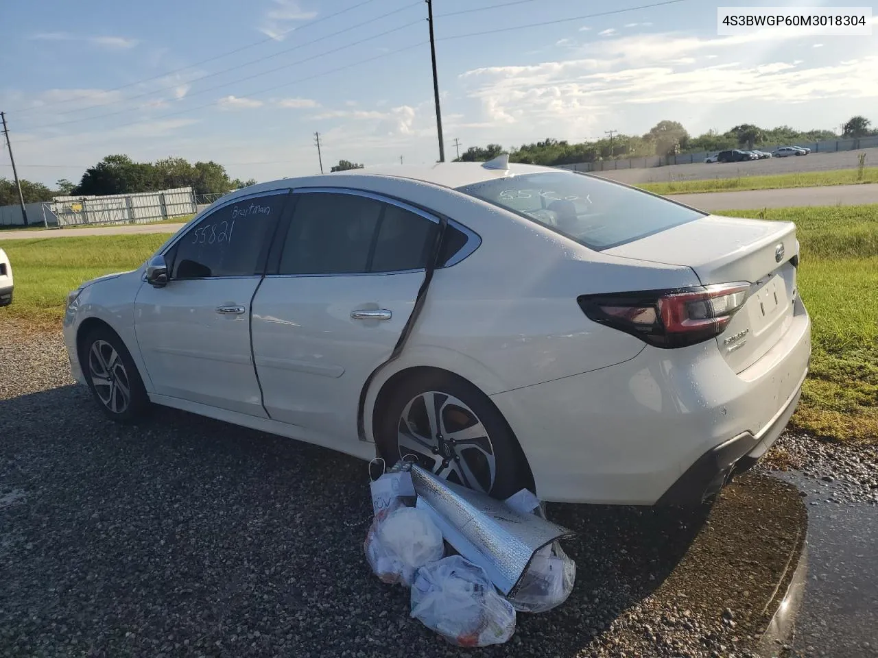 2021 Subaru Legacy Touring Xt VIN: 4S3BWGP60M3018304 Lot: 74135674