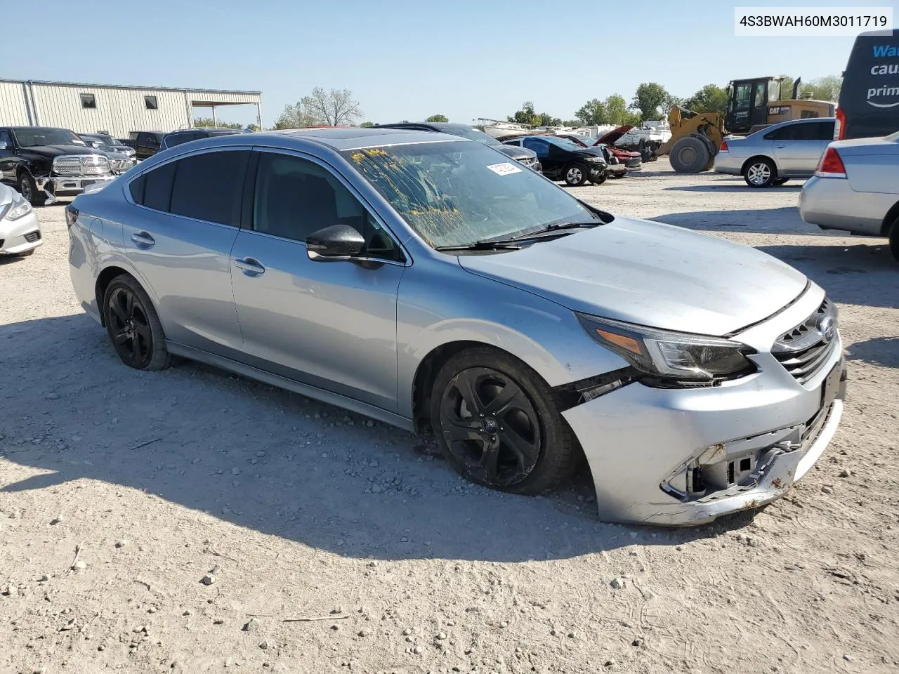 2021 Subaru Legacy Sport VIN: 4S3BWAH60M3011719 Lot: 74272934