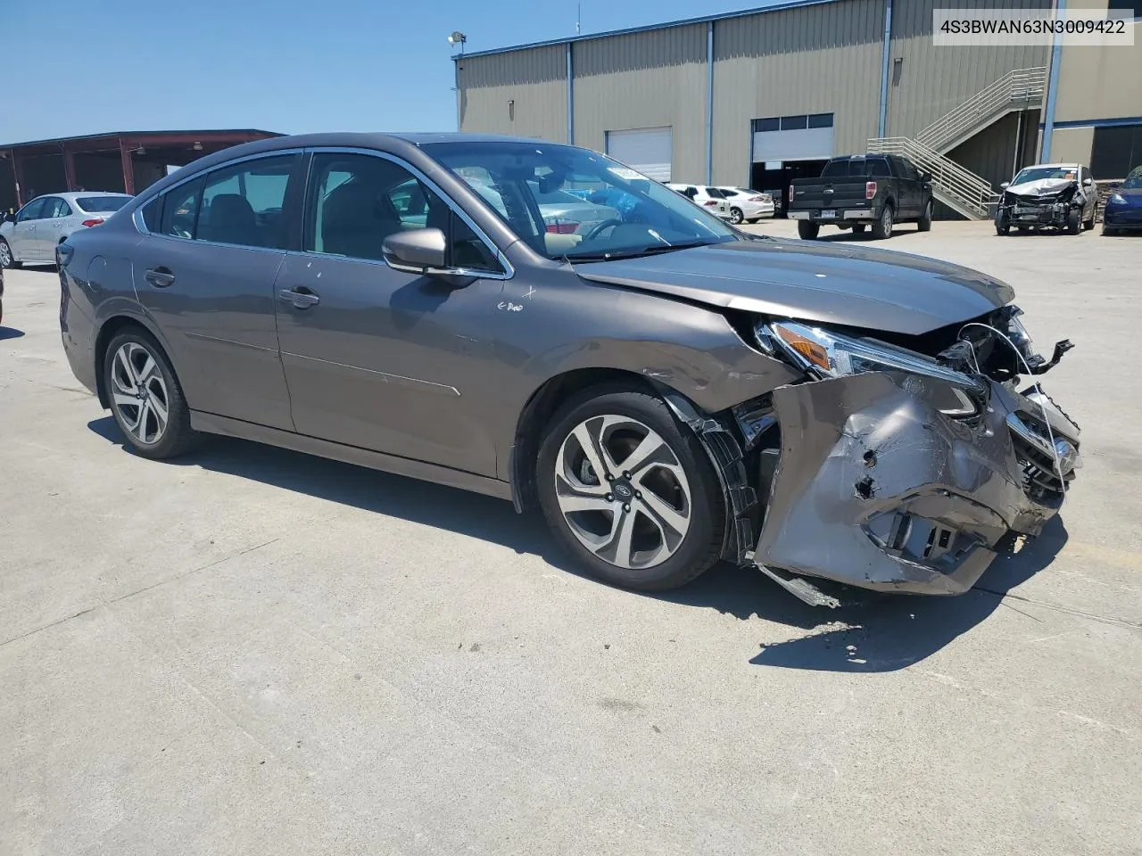 4S3BWAN63N3009422 2022 Subaru Legacy Limited