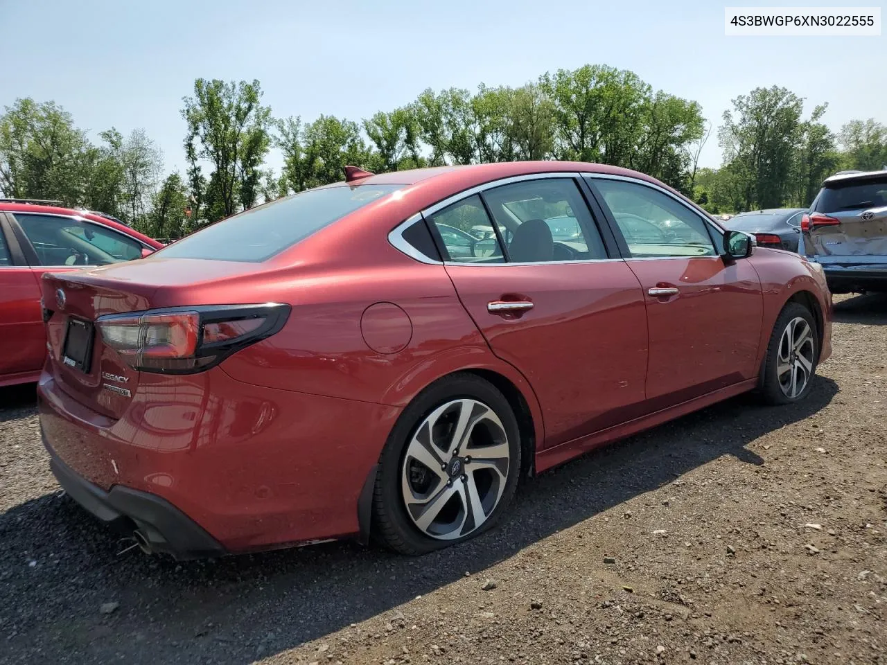 2022 Subaru Legacy Touring Xt VIN: 4S3BWGP6XN3022555 Lot: 59094694