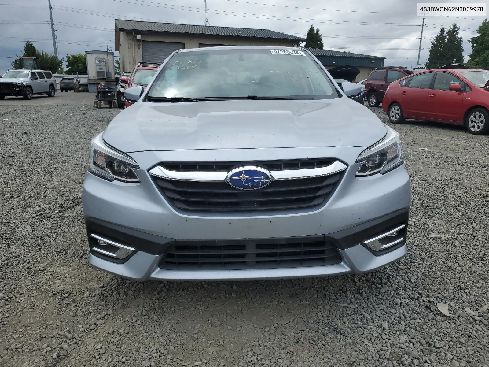 2022 Subaru Legacy Limited Xt VIN: 4S3BWGN62N3009978 Lot: 67965634