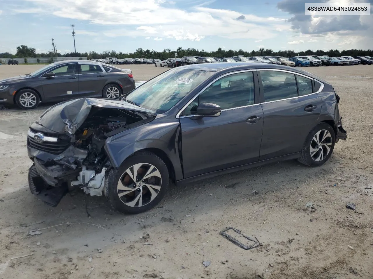 4S3BWAD64N3024853 2022 Subaru Legacy Premium