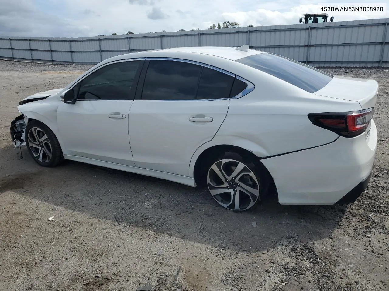 4S3BWAN63N3008920 2022 Subaru Legacy Limited