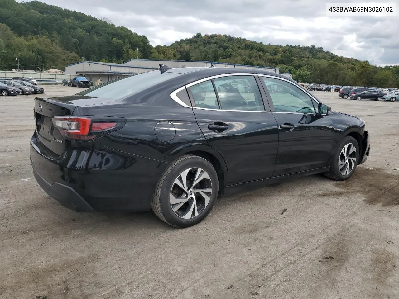 2022 Subaru Legacy VIN: 4S3BWAB69N3026102 Lot: 72675924