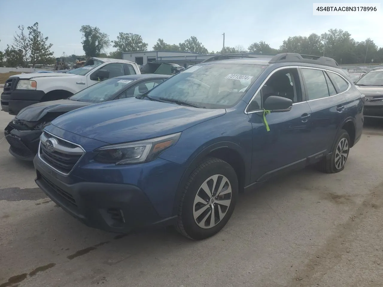 4S4BTAAC8N3178996 2022 Subaru Outback