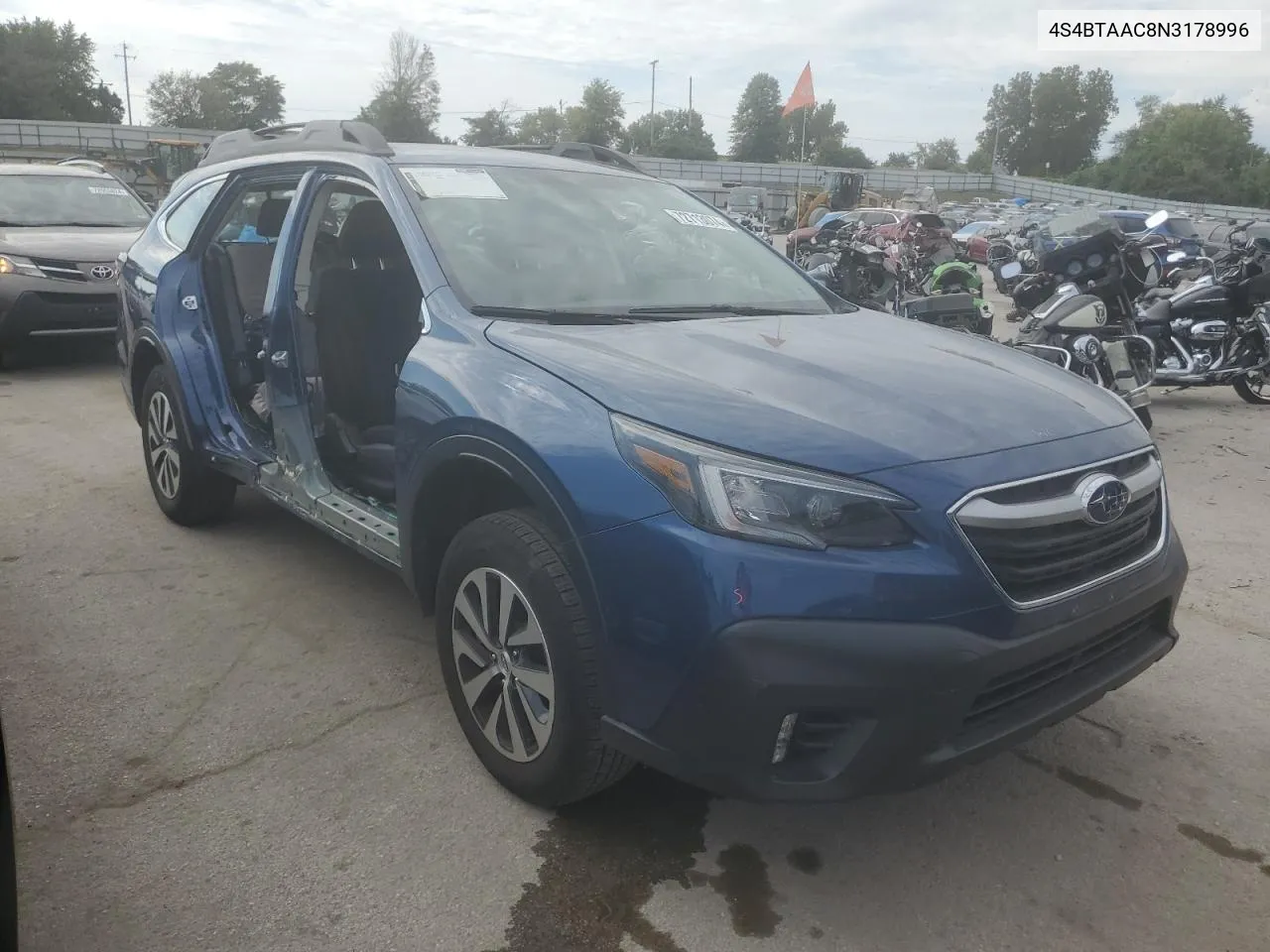 4S4BTAAC8N3178996 2022 Subaru Outback