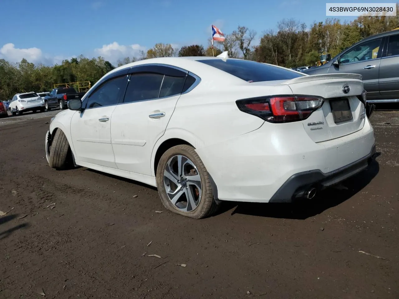 2022 Subaru Legacy Touring Xt VIN: 4S3BWGP69N3028430 Lot: 73713804