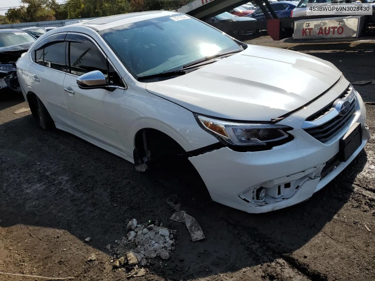 2022 Subaru Legacy Touring Xt VIN: 4S3BWGP69N3028430 Lot: 73713804