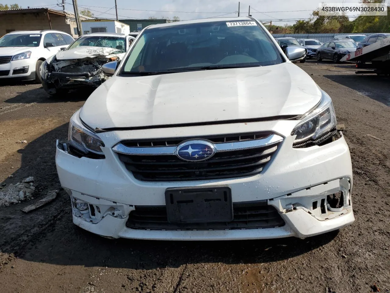 2022 Subaru Legacy Touring Xt VIN: 4S3BWGP69N3028430 Lot: 73713804