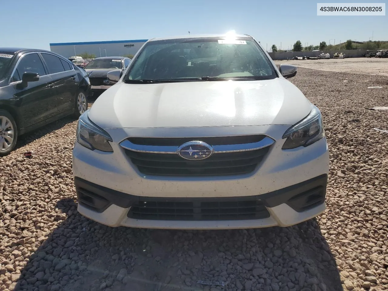 2022 Subaru Legacy Premium VIN: 4S3BWAC68N3008205 Lot: 77430134