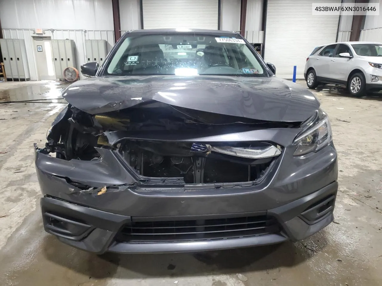 2022 Subaru Legacy Premium VIN: 4S3BWAF6XN3016446 Lot: 77506334