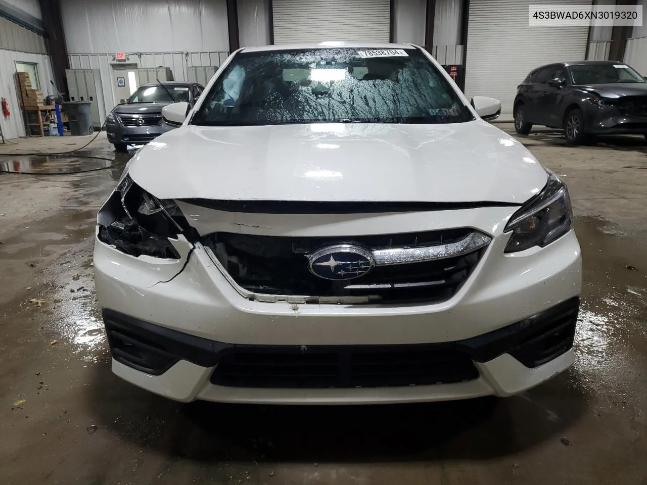 2022 Subaru Legacy Premium VIN: 4S3BWAD6XN3019320 Lot: 78538704