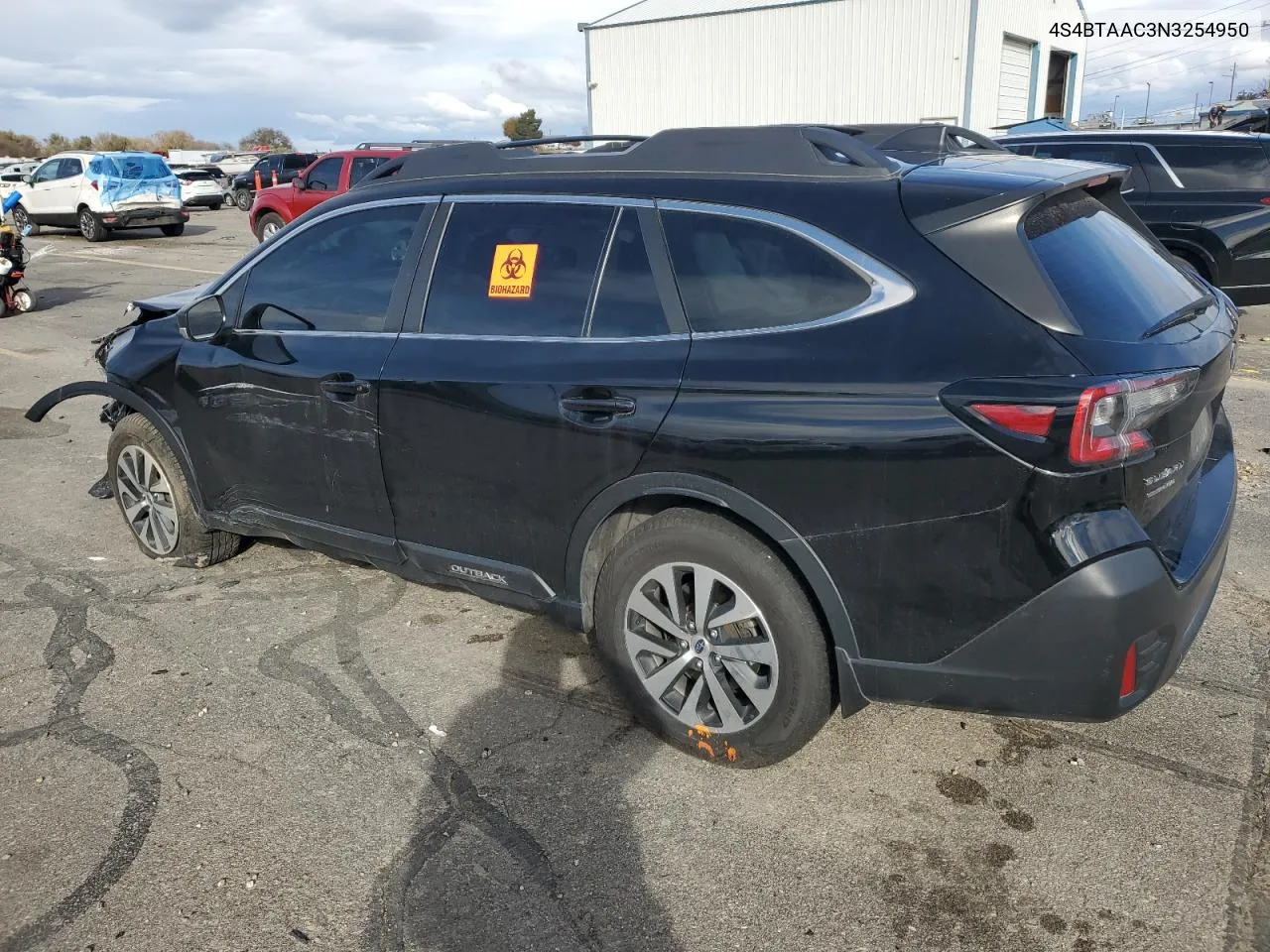 2022 Subaru Outback VIN: 4S4BTAAC3N3254950 Lot: 80347914