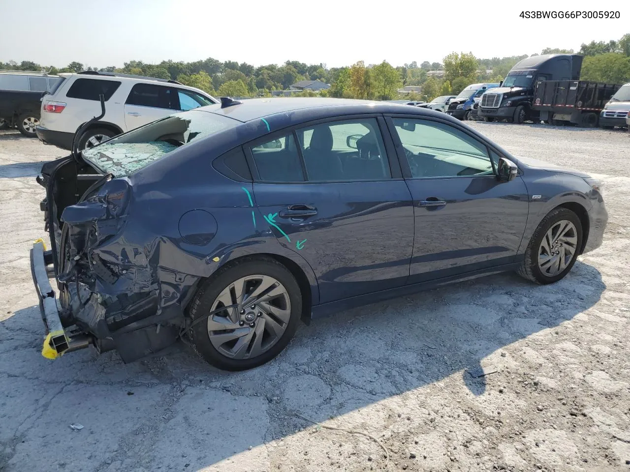 2023 Subaru Legacy Sport VIN: 4S3BWGG66P3005920 Lot: 68314334