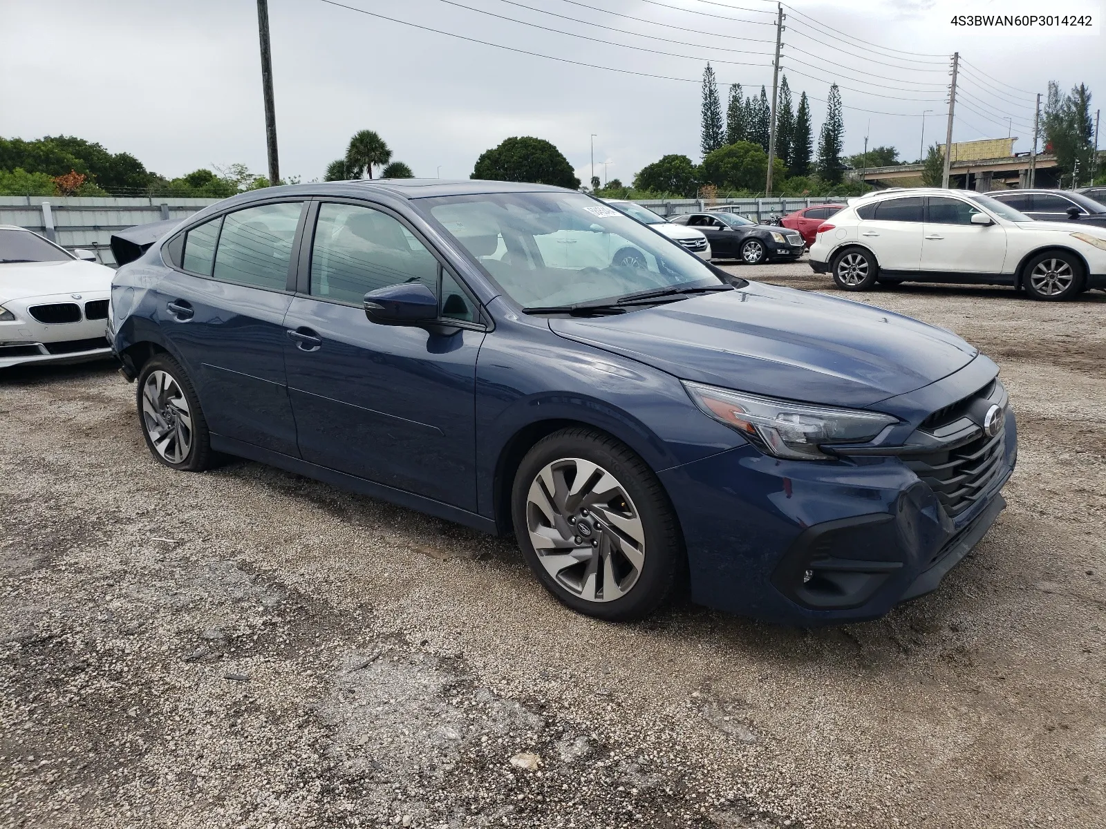 2023 Subaru Legacy Limited VIN: 4S3BWAN60P3014242 Lot: 68453494