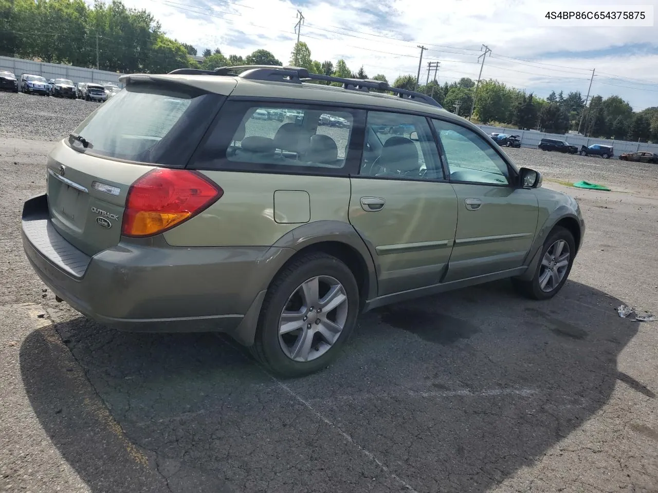 2005 Subaru Outback Outback H6 R Ll Bean VIN: 4S4BP86C654375875 Lot: 71130014