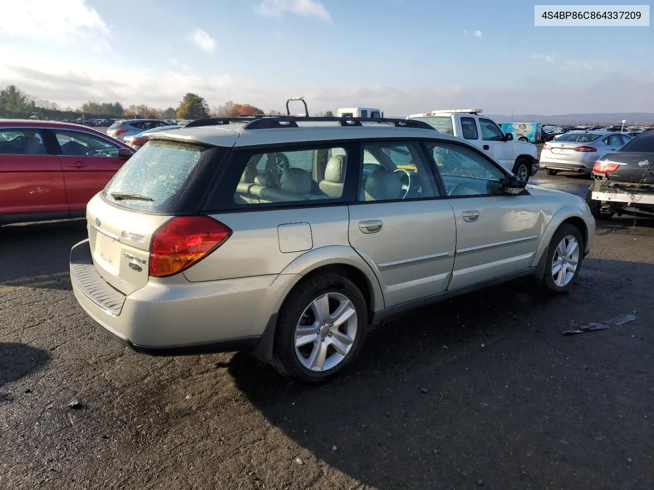 2006 Subaru Outback Outback 3.0R Ll Bean VIN: 4S4BP86C864337209 Lot: 79247214