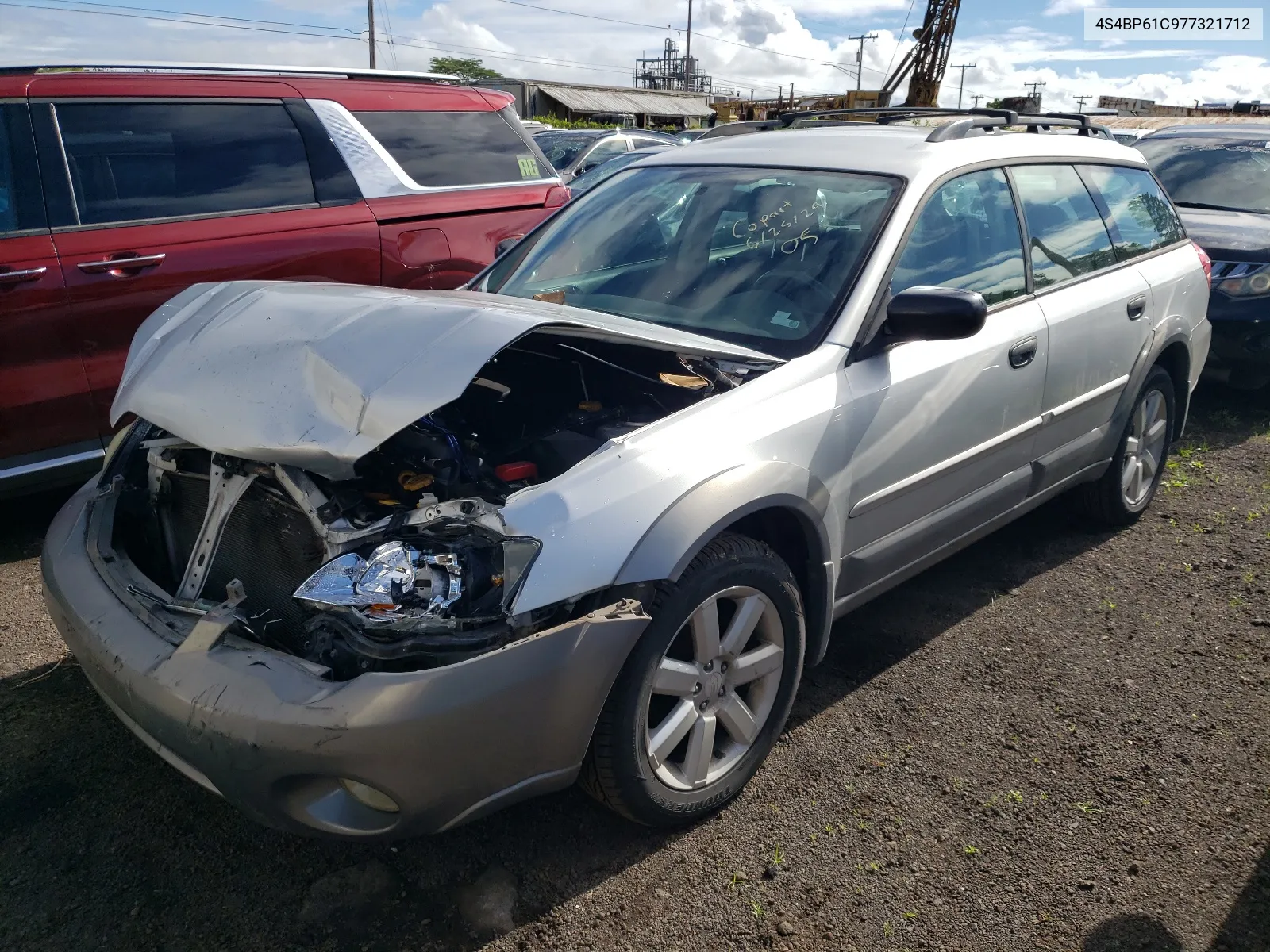 2007 Subaru Outback Outback 2.5I VIN: 4S4BP61C977321712 Lot: 59998014