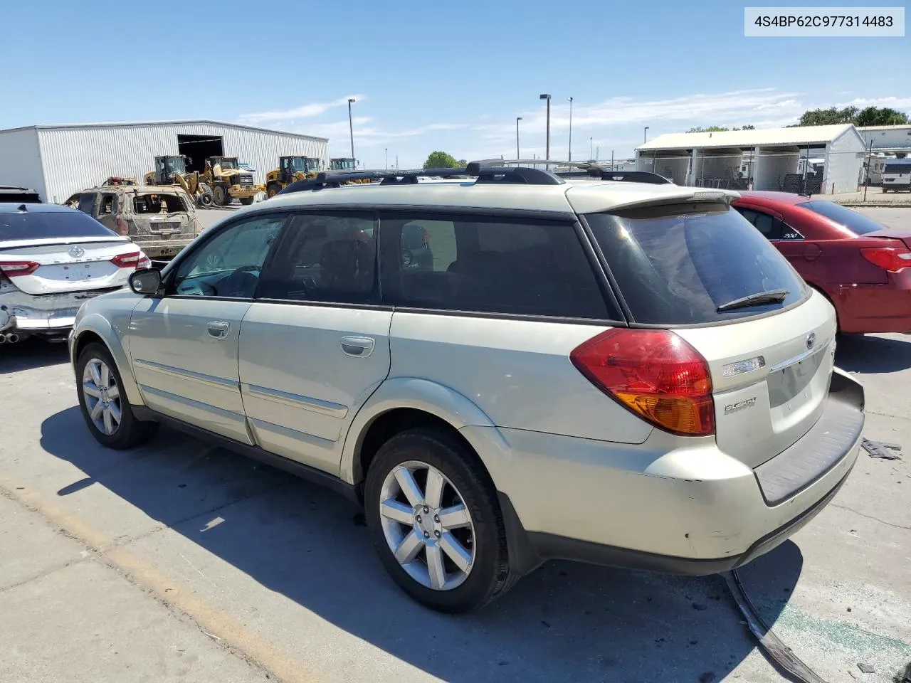 2007 Subaru Outback Outback 2.5I Limited VIN: 4S4BP62C977314483 Lot: 60475254