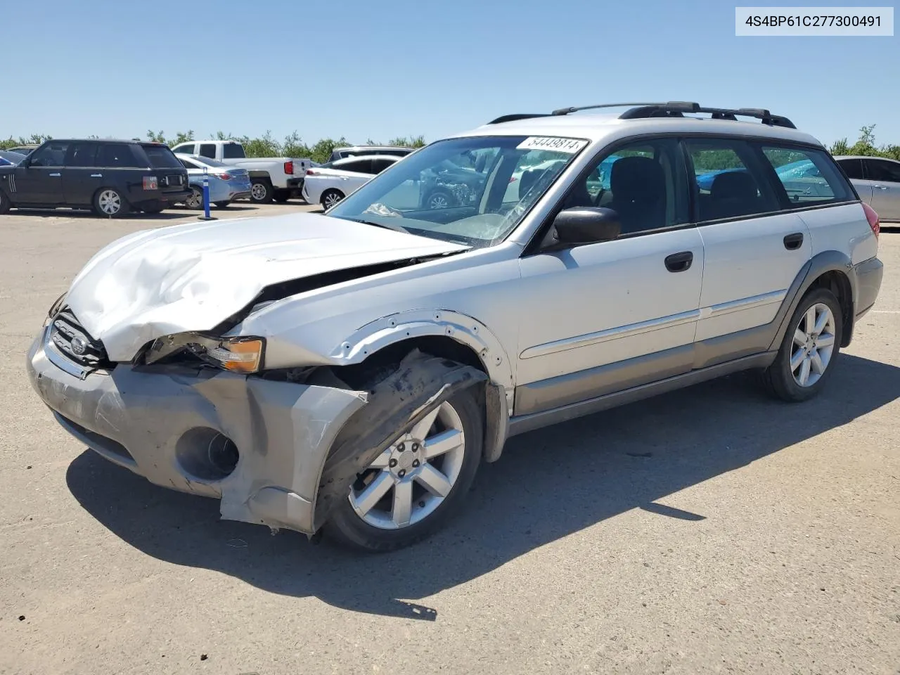 2007 Subaru Outback Outback 2.5I VIN: 4S4BP61C277300491 Lot: 61323384