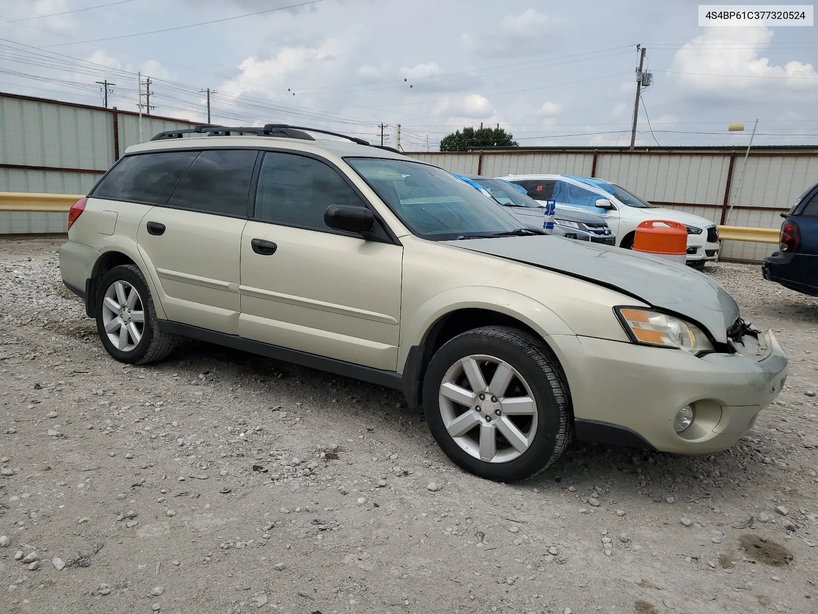 2007 Subaru Outback Outback 2.5I VIN: 4S4BP61C377320524 Lot: 63703654