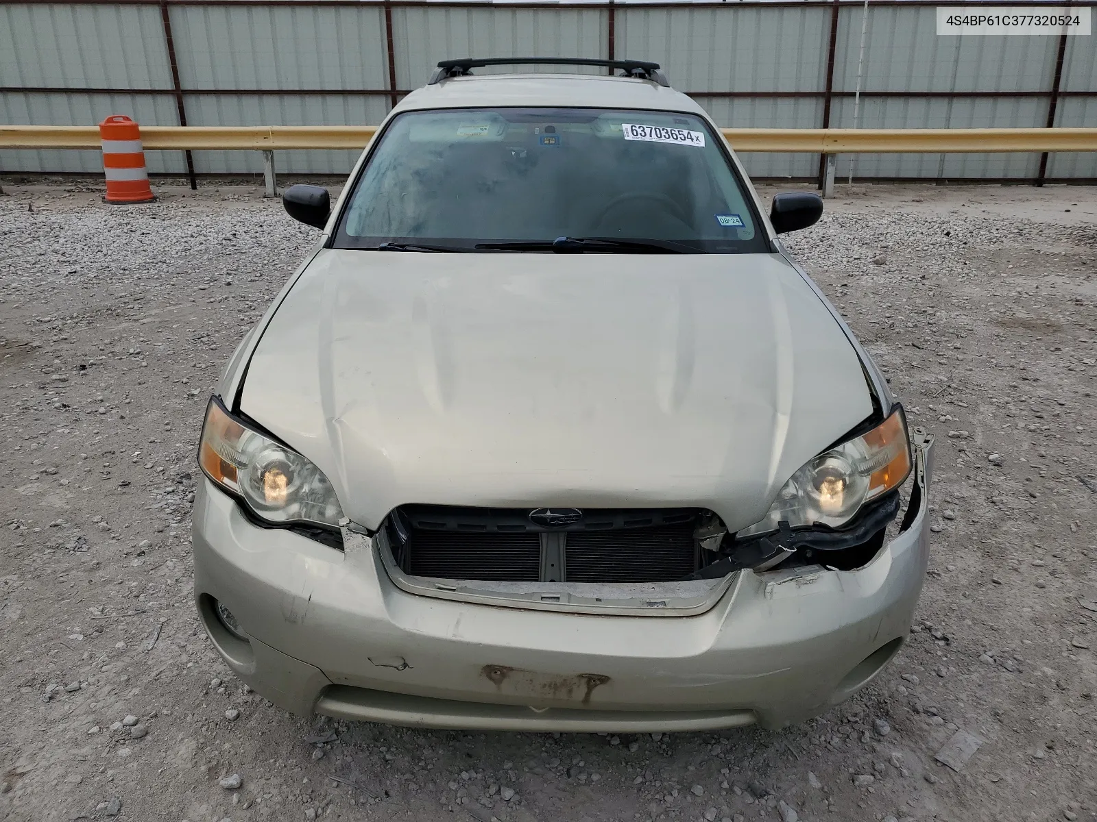 4S4BP61C377320524 2007 Subaru Outback Outback 2.5I