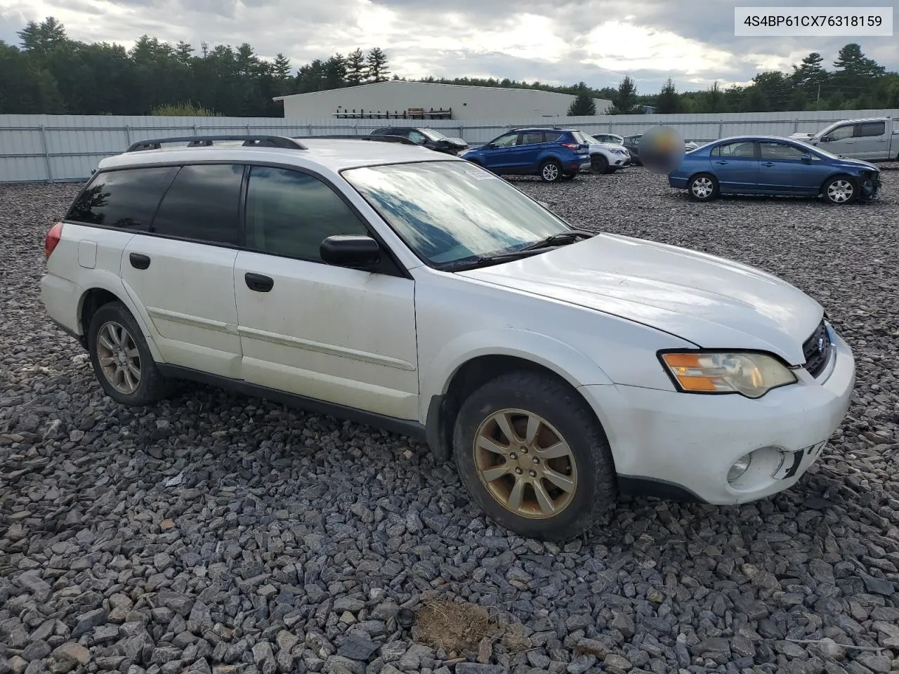 2007 Subaru Outback Outback 2.5I VIN: 4S4BP61CX76318159 Lot: 66253584