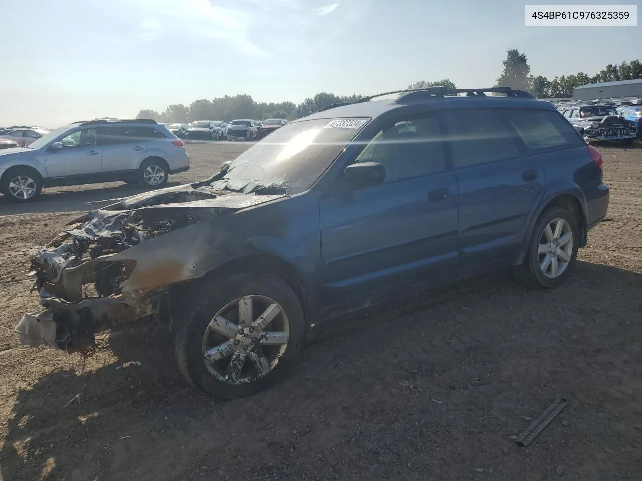 2007 Subaru Outback Outback 2.5I VIN: 4S4BP61C976325359 Lot: 67332324