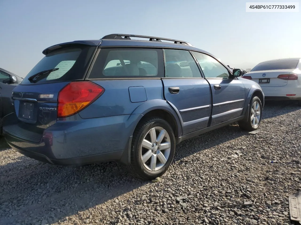 2007 Subaru Outback Outback 2.5I VIN: 4S4BP61C777333499 Lot: 69719044