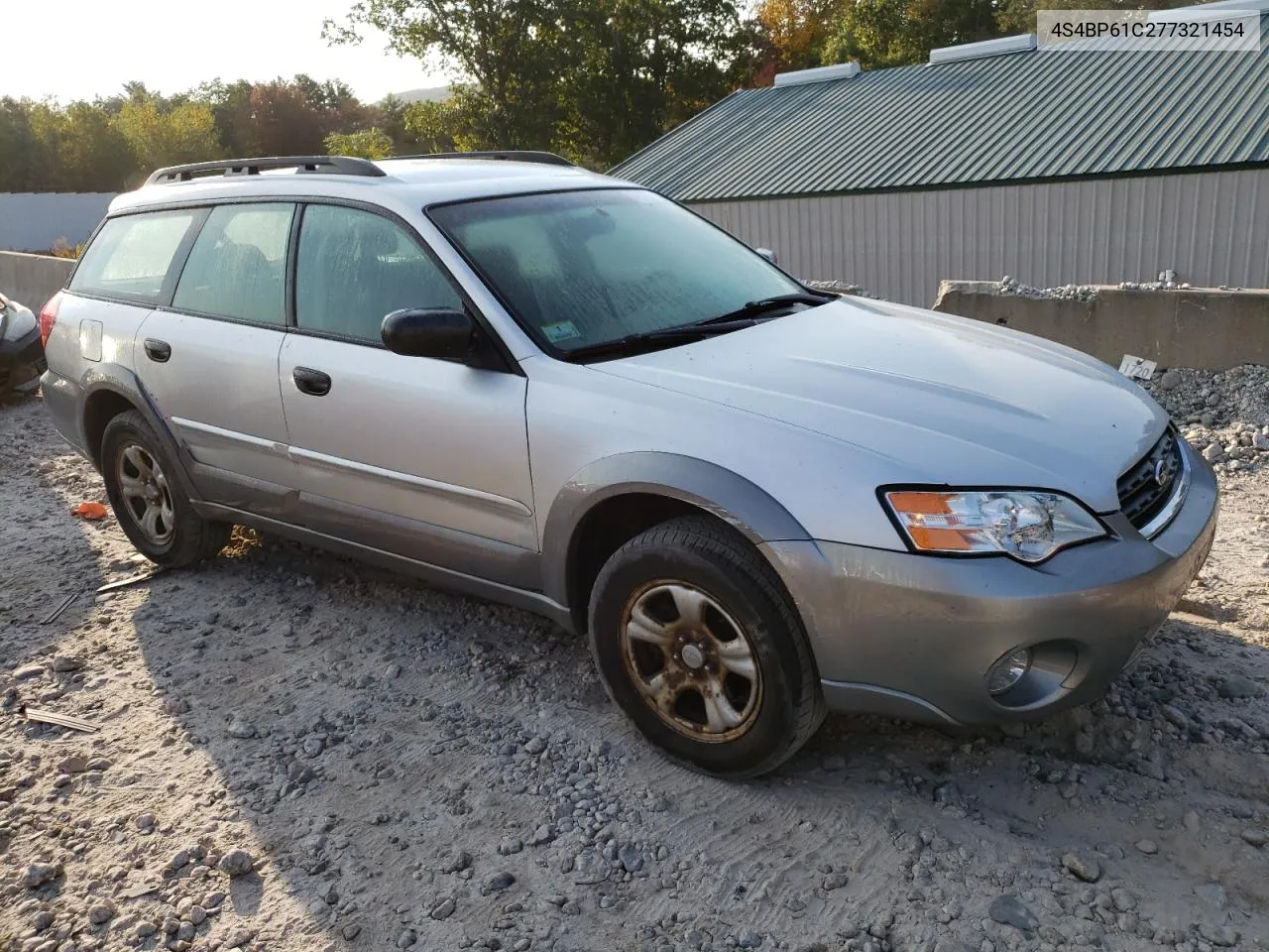 2007 Subaru Outback Outback 2.5I VIN: 4S4BP61C277321454 Lot: 71137184