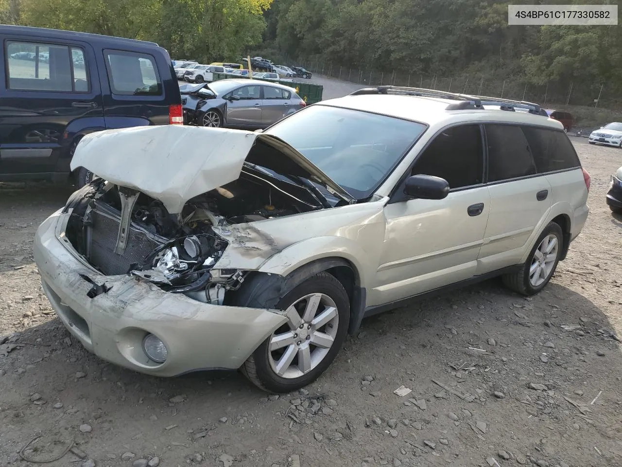 2007 Subaru Outback Outback 2.5I VIN: 4S4BP61C177330582 Lot: 72022364