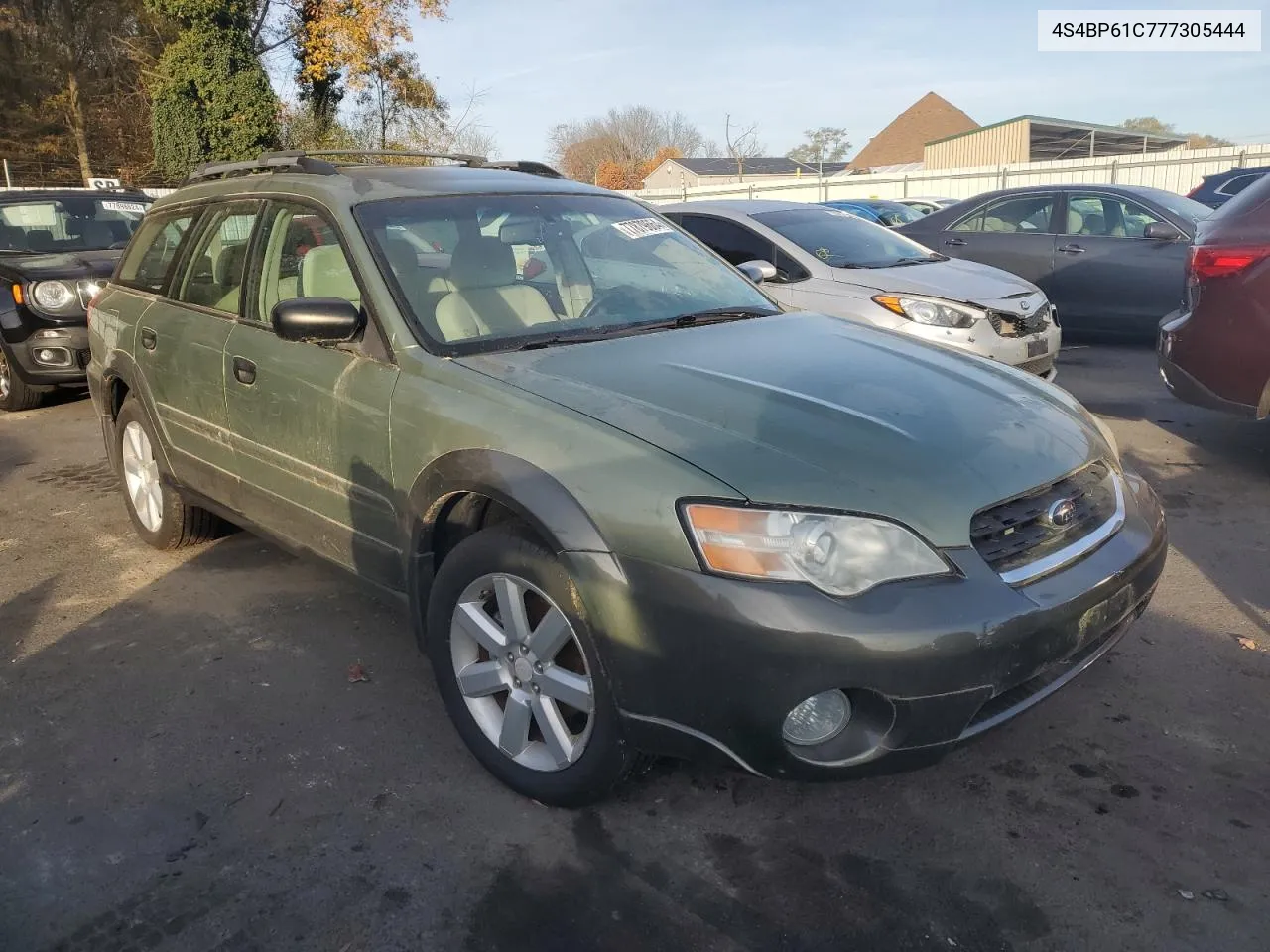 2007 Subaru Outback Outback 2.5I VIN: 4S4BP61C777305444 Lot: 77879664