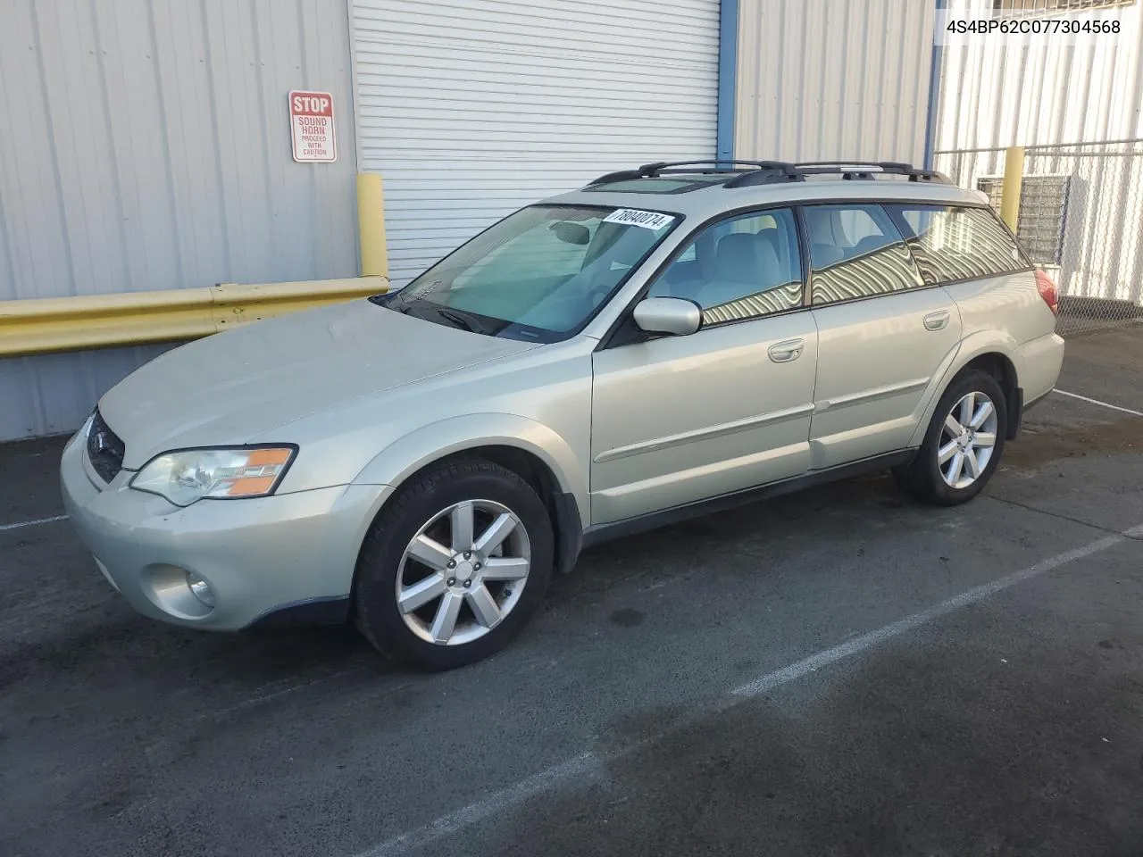 2007 Subaru Outback Outback 2.5I Limited VIN: 4S4BP62C077304568 Lot: 78040074