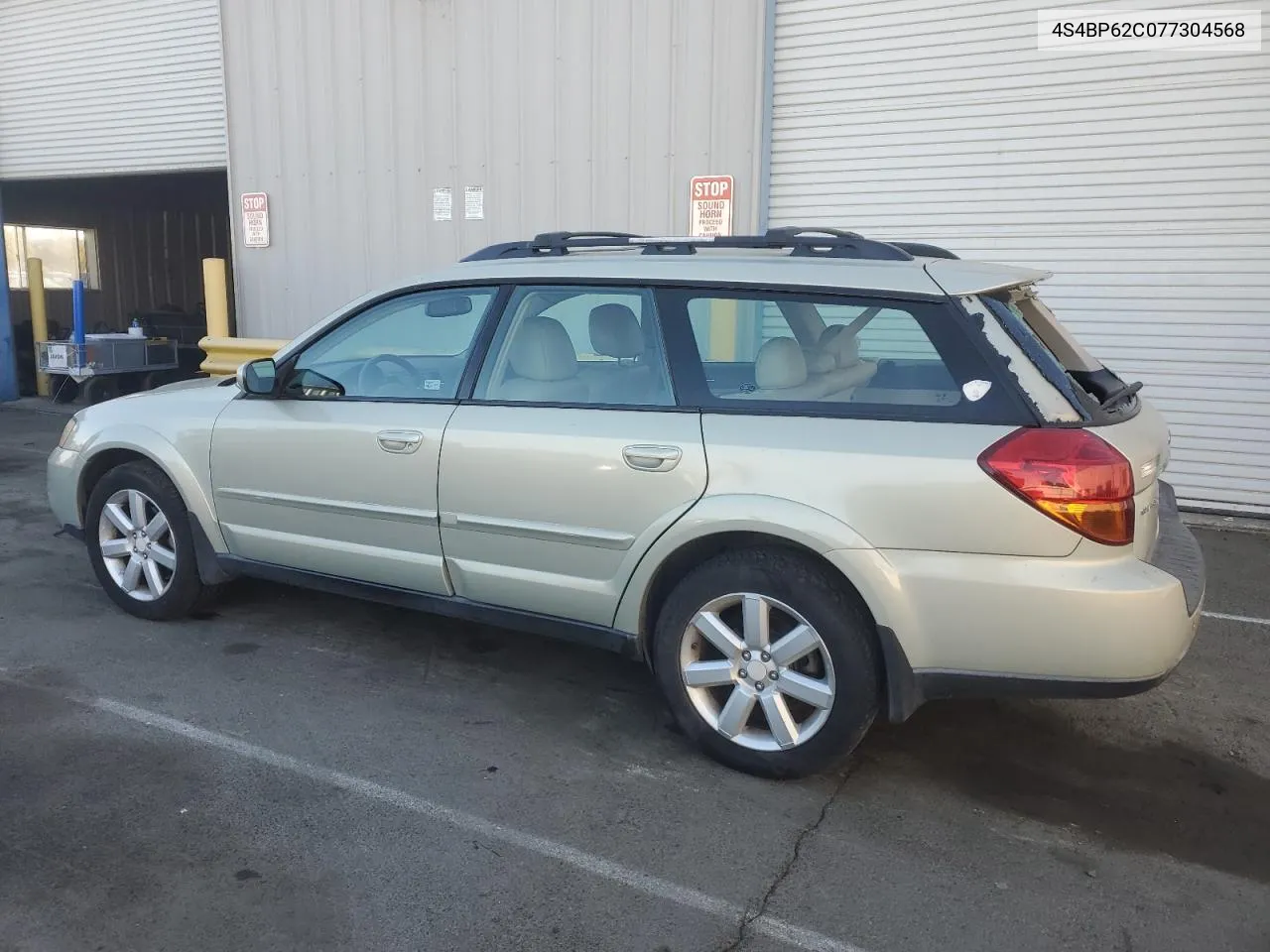 2007 Subaru Outback Outback 2.5I Limited VIN: 4S4BP62C077304568 Lot: 78040074