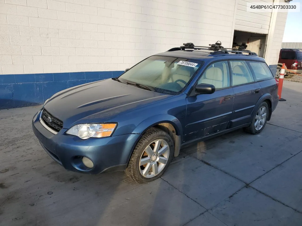 2007 Subaru Outback Outback 2.5I VIN: 4S4BP61C477303330 Lot: 78709044