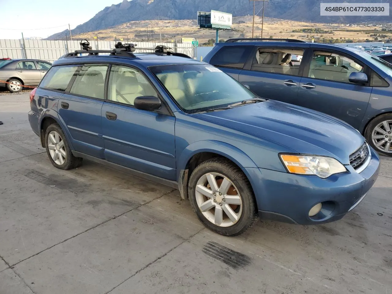 2007 Subaru Outback Outback 2.5I VIN: 4S4BP61C477303330 Lot: 78709044