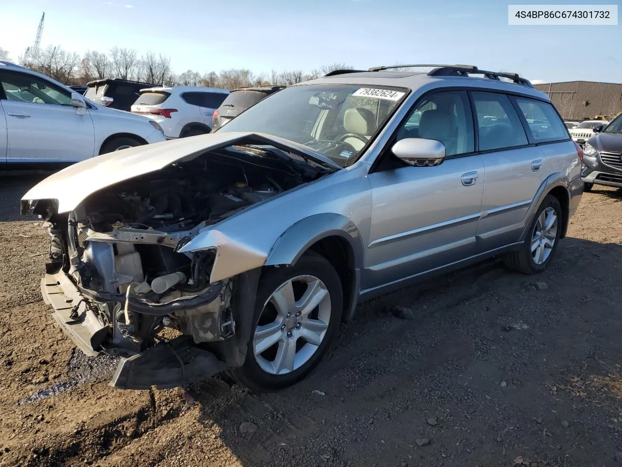 2007 Subaru Outback Outback 3.0R Ll Bean VIN: 4S4BP86C674301732 Lot: 79382624