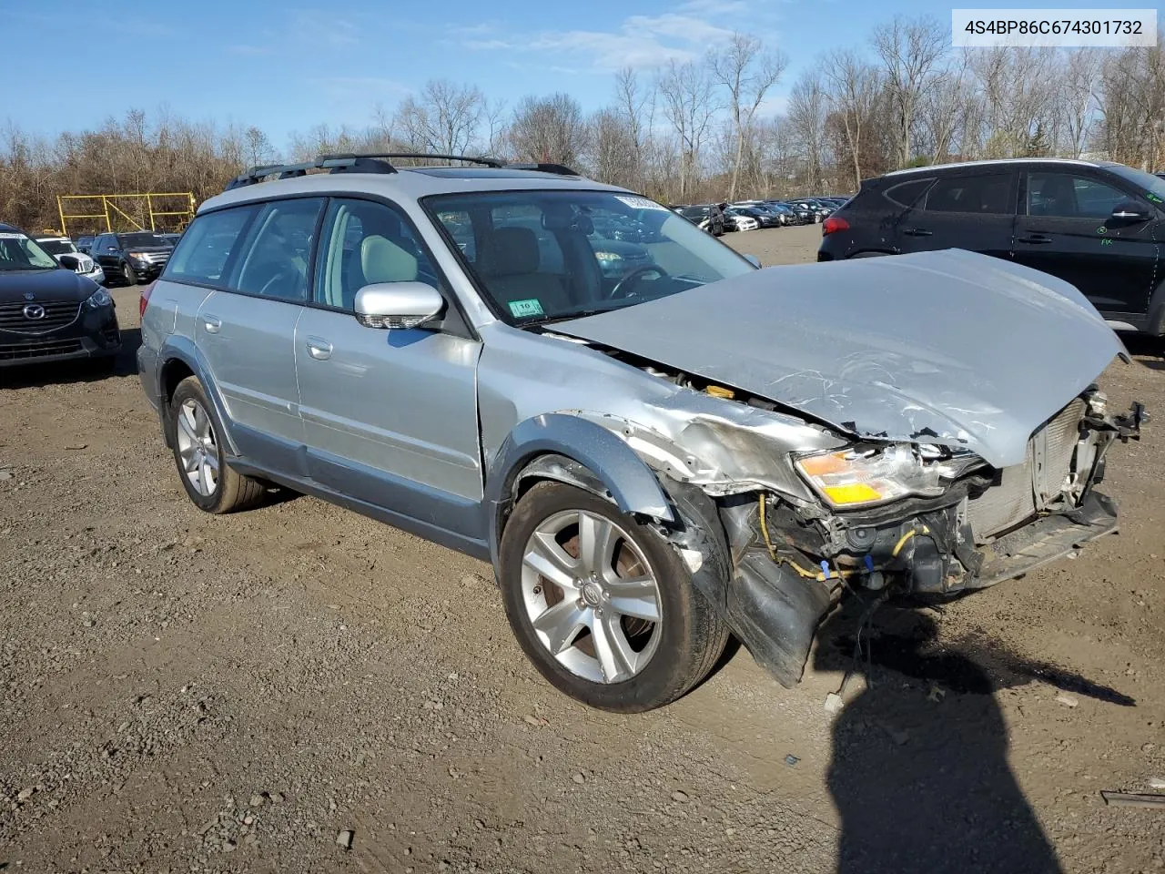 2007 Subaru Outback Outback 3.0R Ll Bean VIN: 4S4BP86C674301732 Lot: 79382624