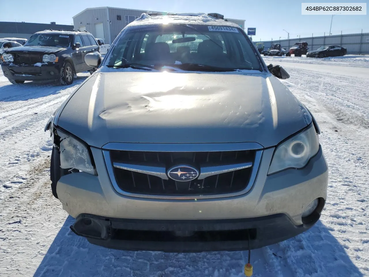 2008 Subaru Outback 2.5I Limited VIN: 4S4BP62C887302682 Lot: 45691434