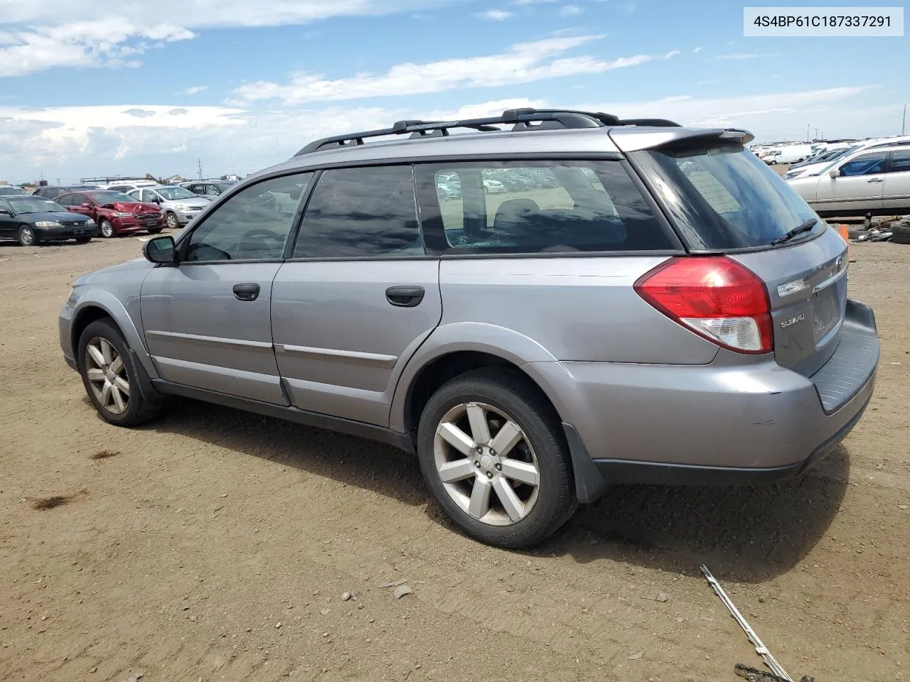 2008 Subaru Outback 2.5I VIN: 4S4BP61C187337291 Lot: 61424004