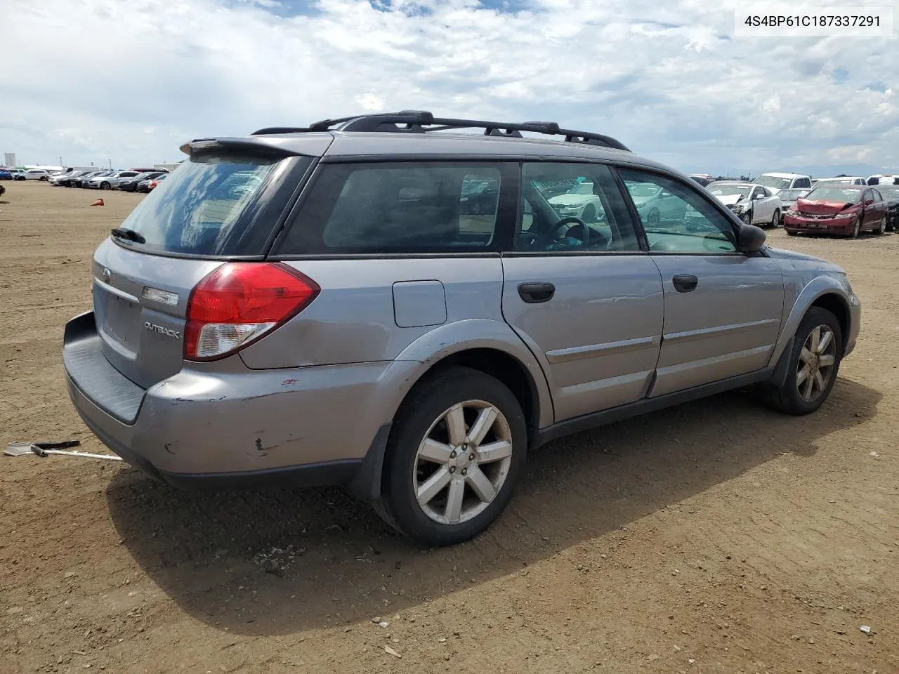 2008 Subaru Outback 2.5I VIN: 4S4BP61C187337291 Lot: 61424004