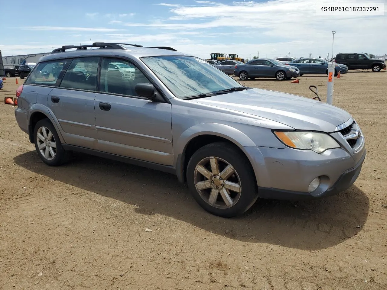 2008 Subaru Outback 2.5I VIN: 4S4BP61C187337291 Lot: 61424004